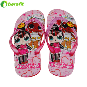 Niños Carácter LOL Fushia Chanclas de bajo precio