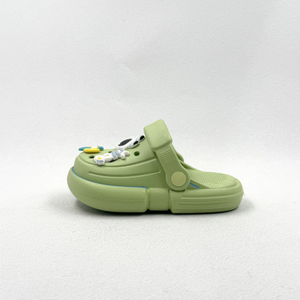 Niño pequeño para chicos menta eva zapatos de jardín sandalia de tobogane 