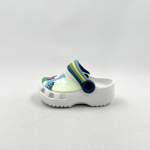 Kids Classic Grafic Dinosaur Eva Tublogs con correa de retroceso de Ranbow