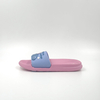 Chanclas de punto rosa y azul para niños al por mayor "No hago las mañanas"