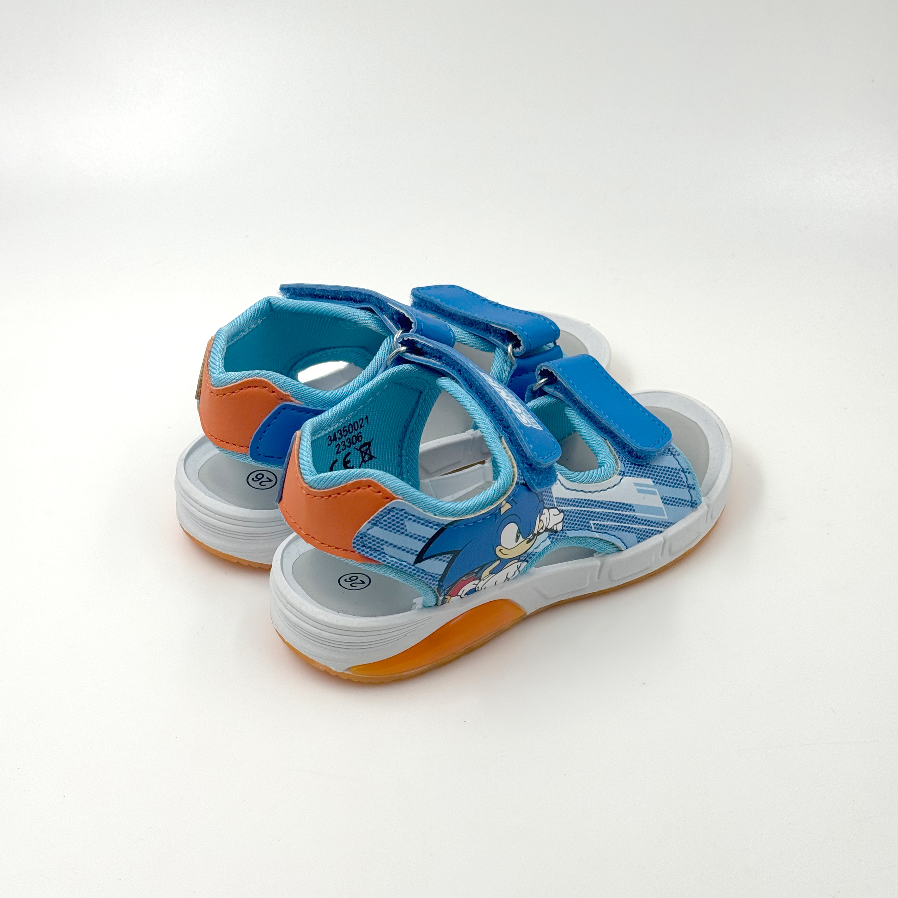 Sonic the hedgehog zapatos sandalias de diseño para niños dibujos animados
