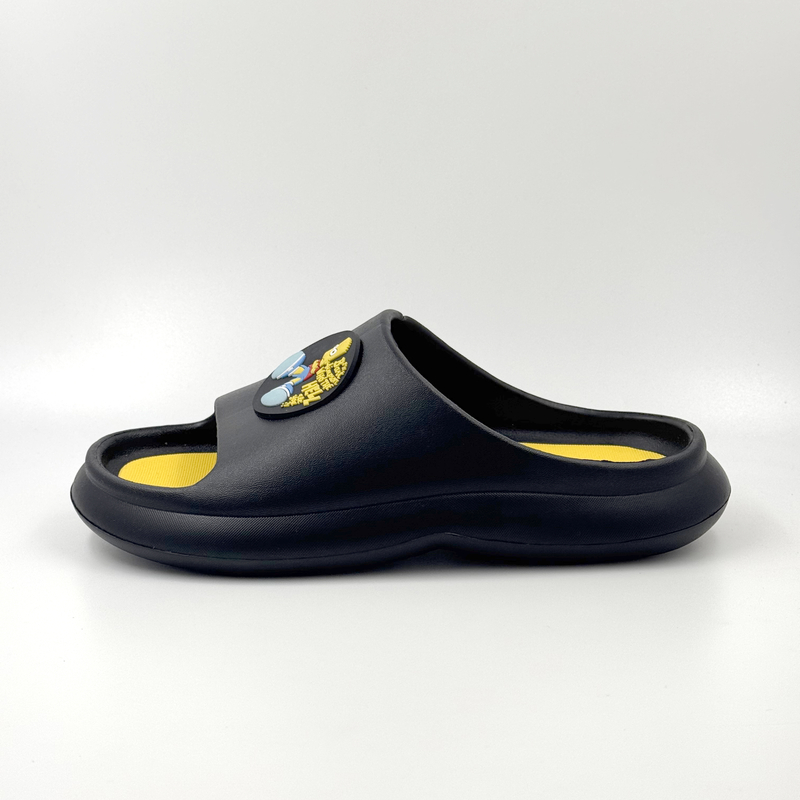 zapatillas en negro las mejores zapatillas de casa para hombre Zapatillas de dibujos animados