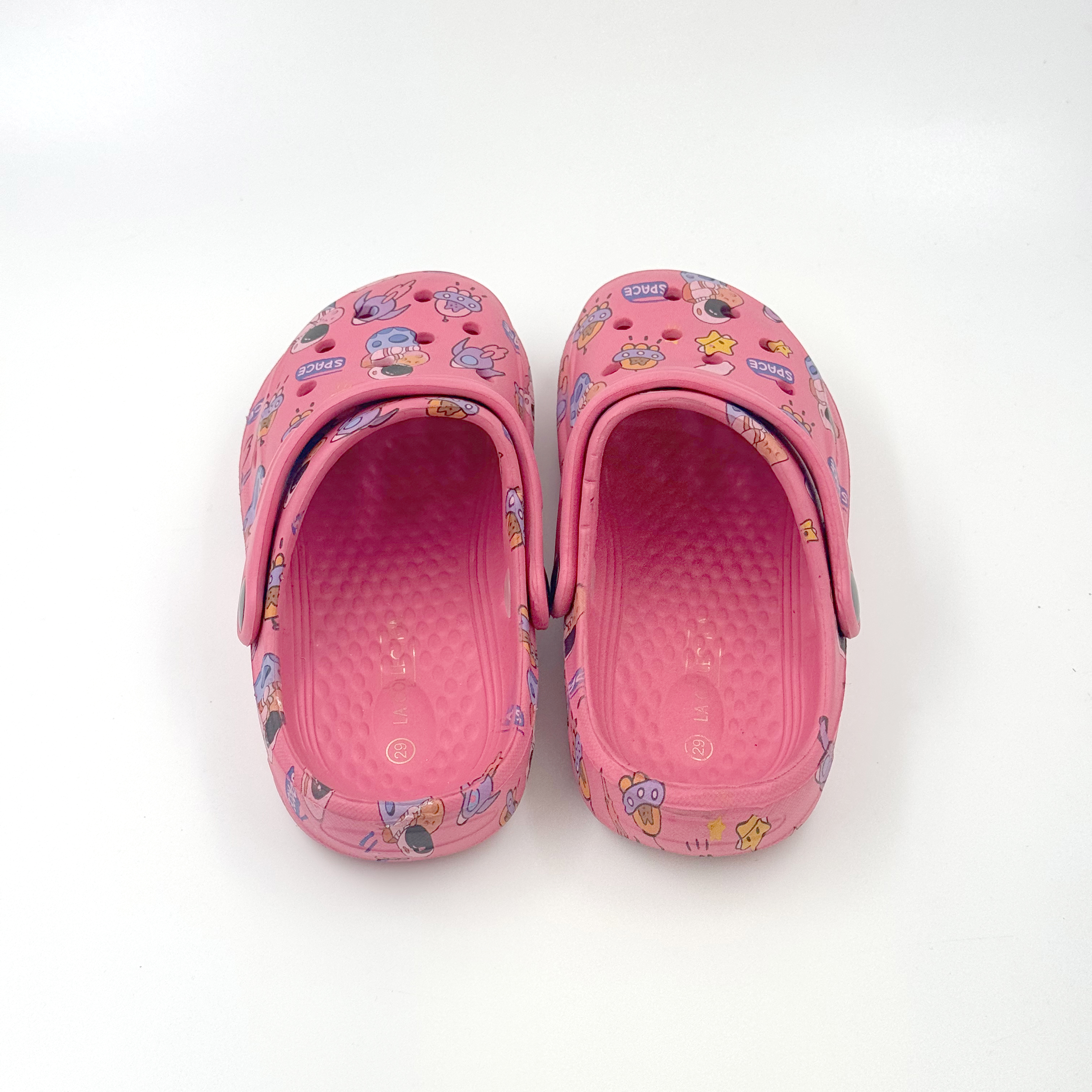 zuecos rosados zuecos de moda Zapatos de dibujos animados