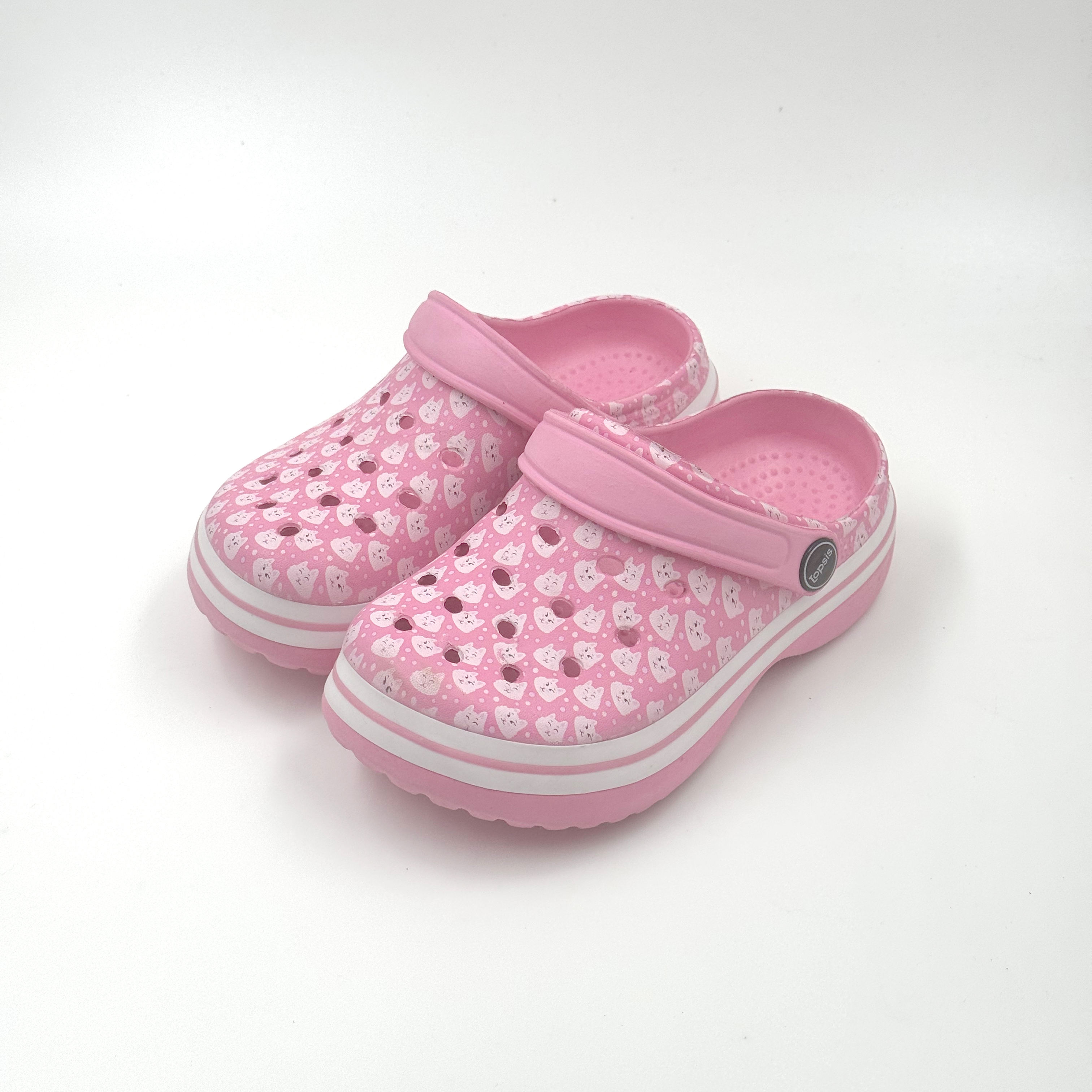 Zuecos rosados Zuecos de moda Zueco clásico