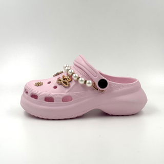 Zuecos rosados Zueco clásico Zuecos de moda