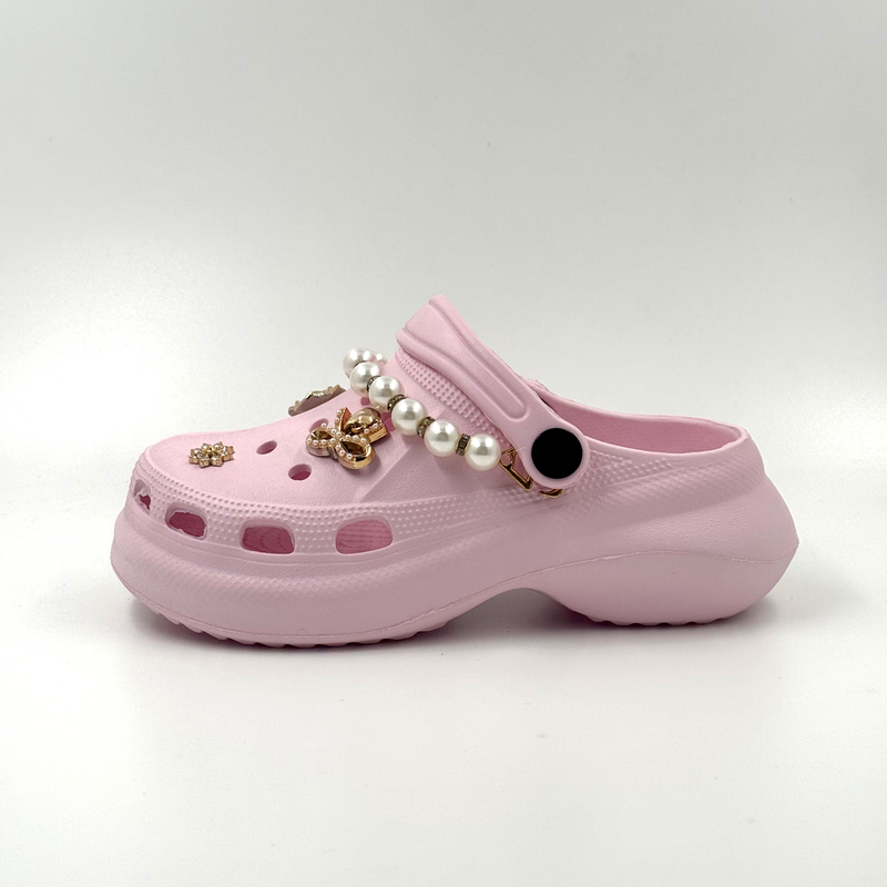 Zuecos rosados Zueco clásico Zuecos de moda