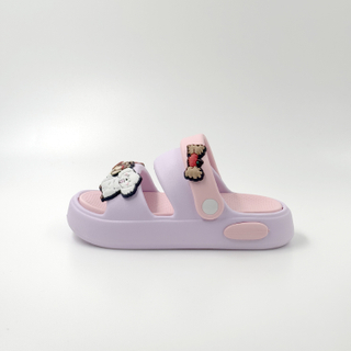 Zapatillas de animales con diseño de decoración de dibujos animados 