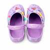 Zuecos con forma de corazón UR CUTE para niños a granel con dijes | Fábrica De Zapatos De Jardín Púrpuras Para Niñas al por mayor