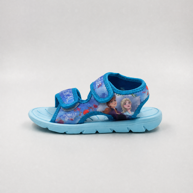 Sandalias deportivas para niños azules al por mayor con correas ajustables
