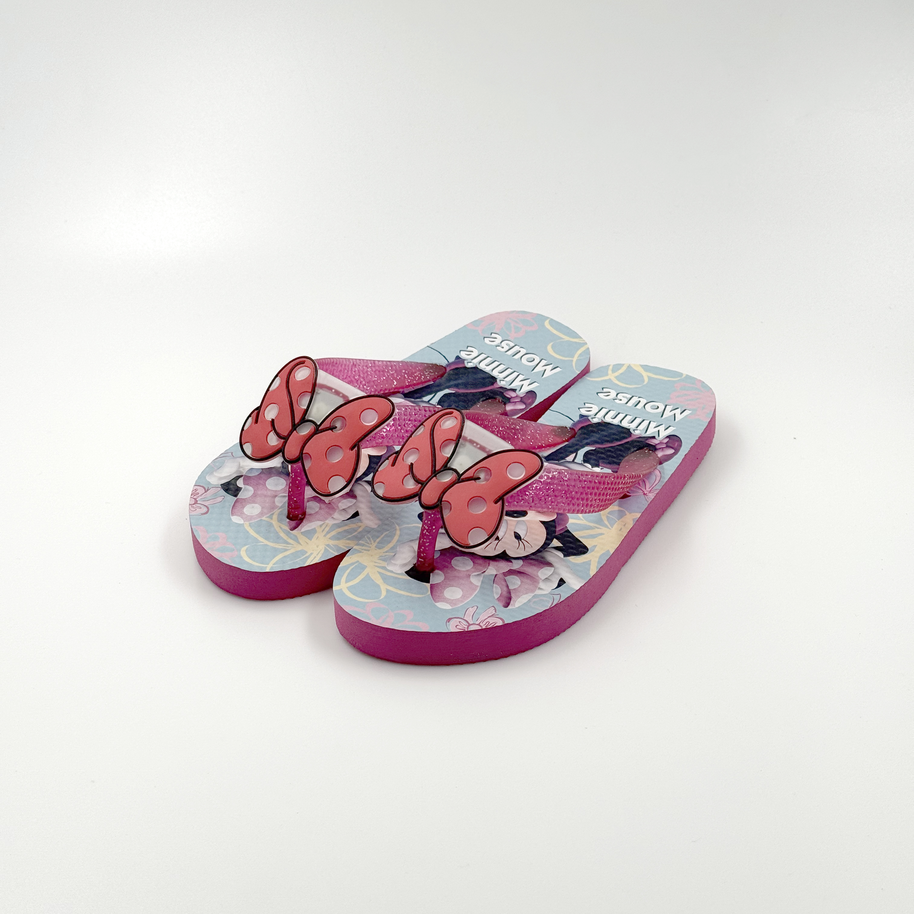 Girls Lightning Disney Bow Minnie Mouse's Shoes Flip Flip Flip Flip Flip