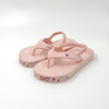 Sandalias de color rosa sandalias frutas flops sandalias 