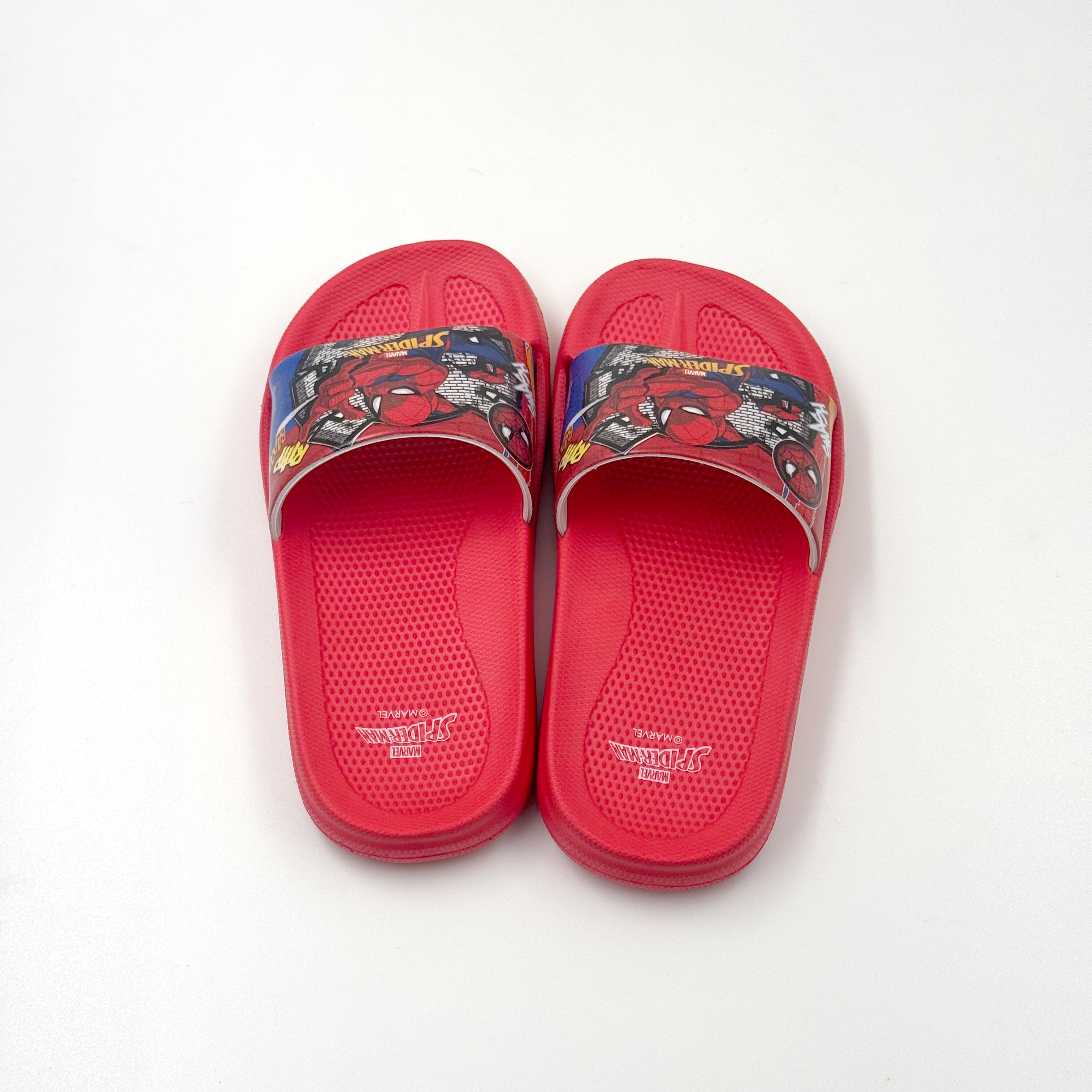 Spider Man Zapatos personalizados Zapatillas Zapatillas rojas de dibujos animados