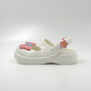 Girls Pink Bow lindo zuecos