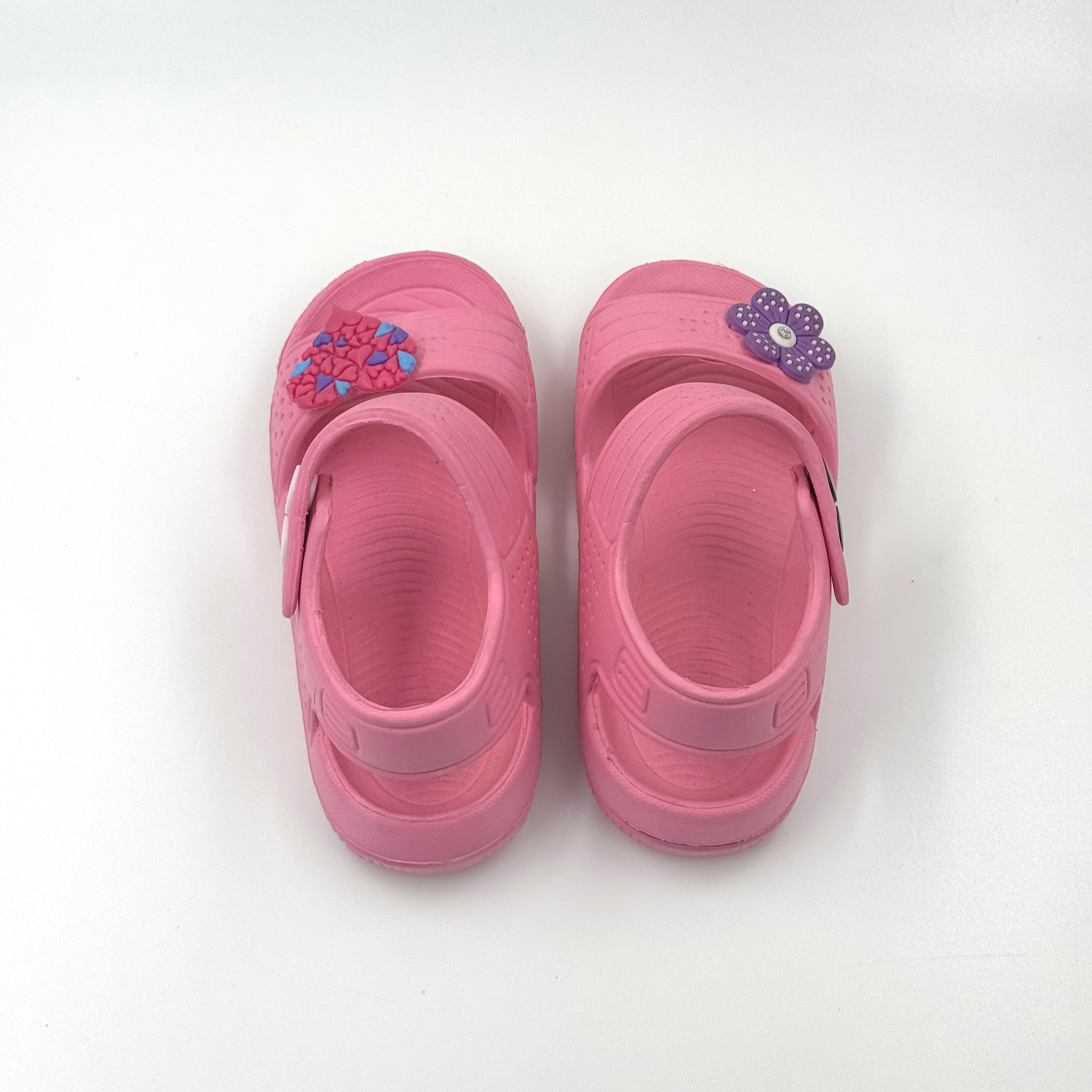 sandalias de color rosa sandalias deslizantes para niños sandalias de diseñador para niños