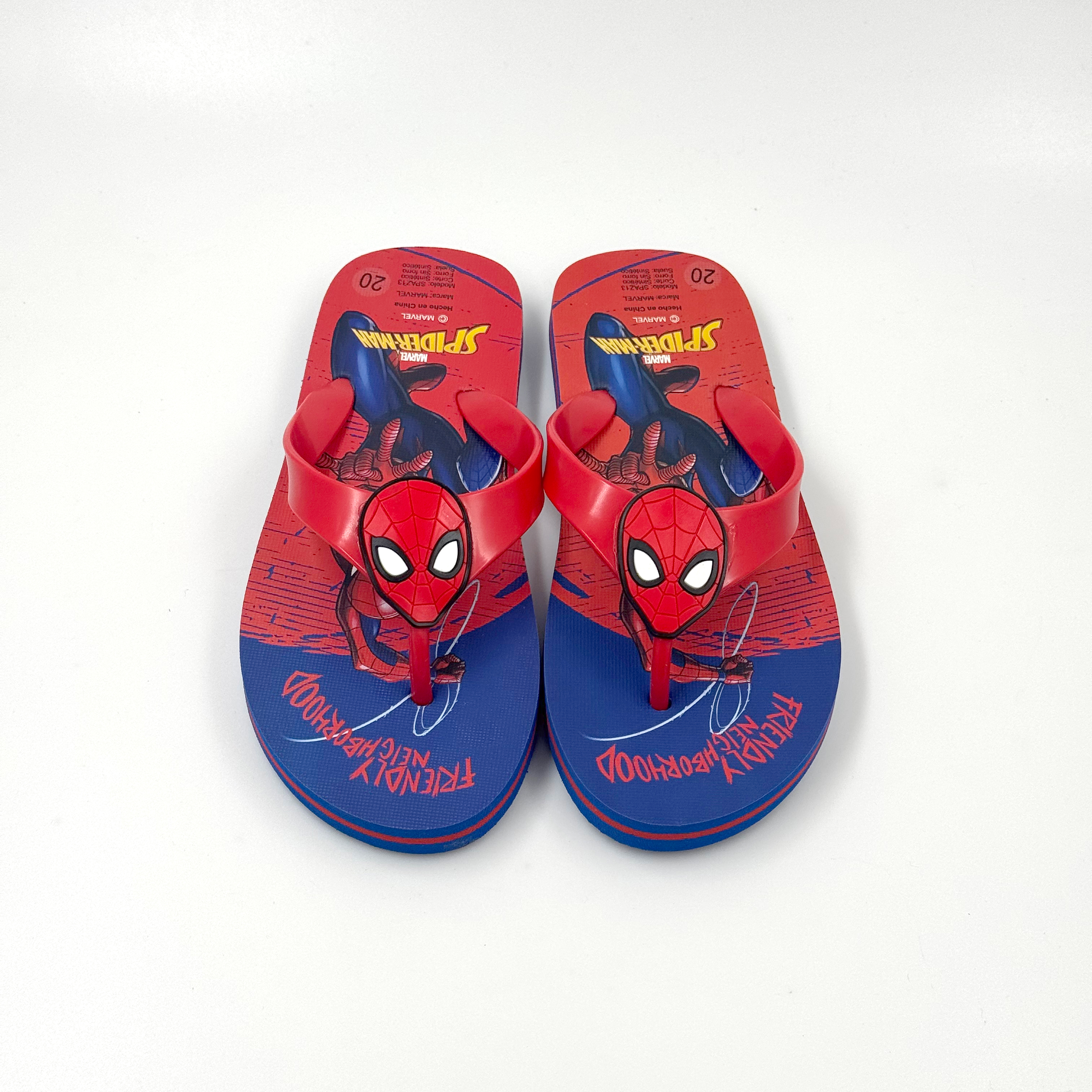 Spider-man Spider-man Shoes Las mejores chanclas de playa Chanclas de dibujos animados