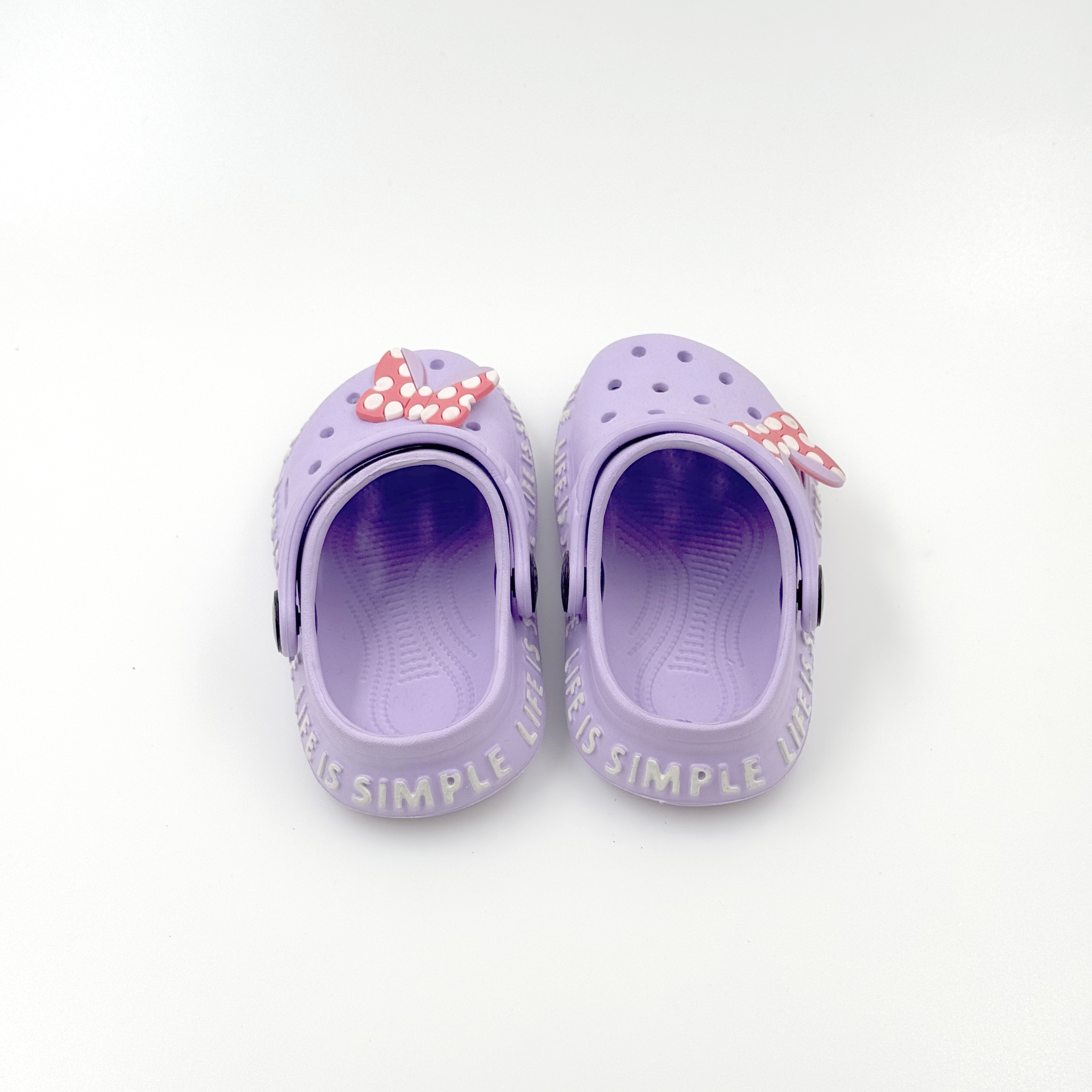 ZUECOS BEBÉ LAVANDA ZUECOS EVA ZUECOS DE MODA 