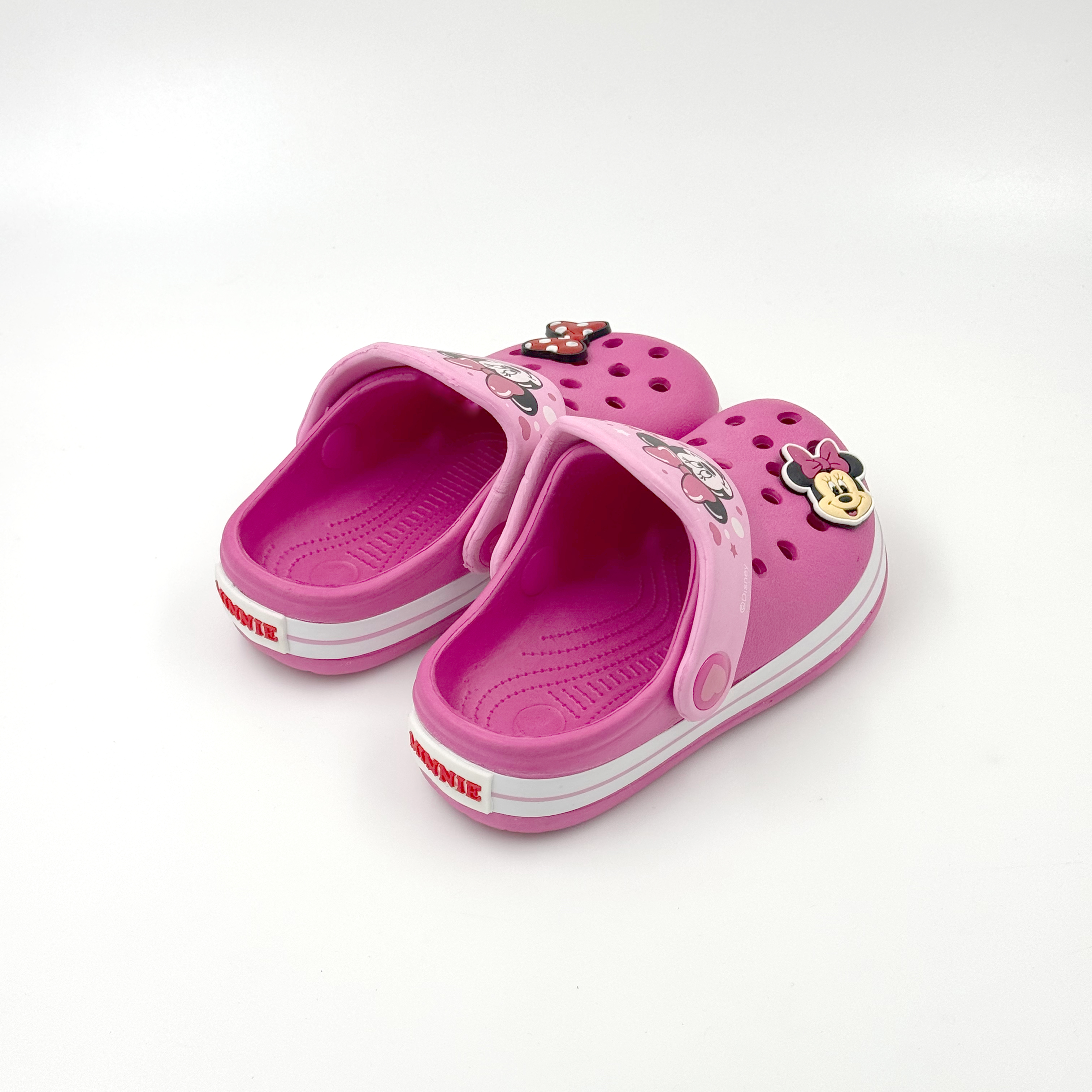 zuecos rosas zapatos de minnie mouse zuecos para niños