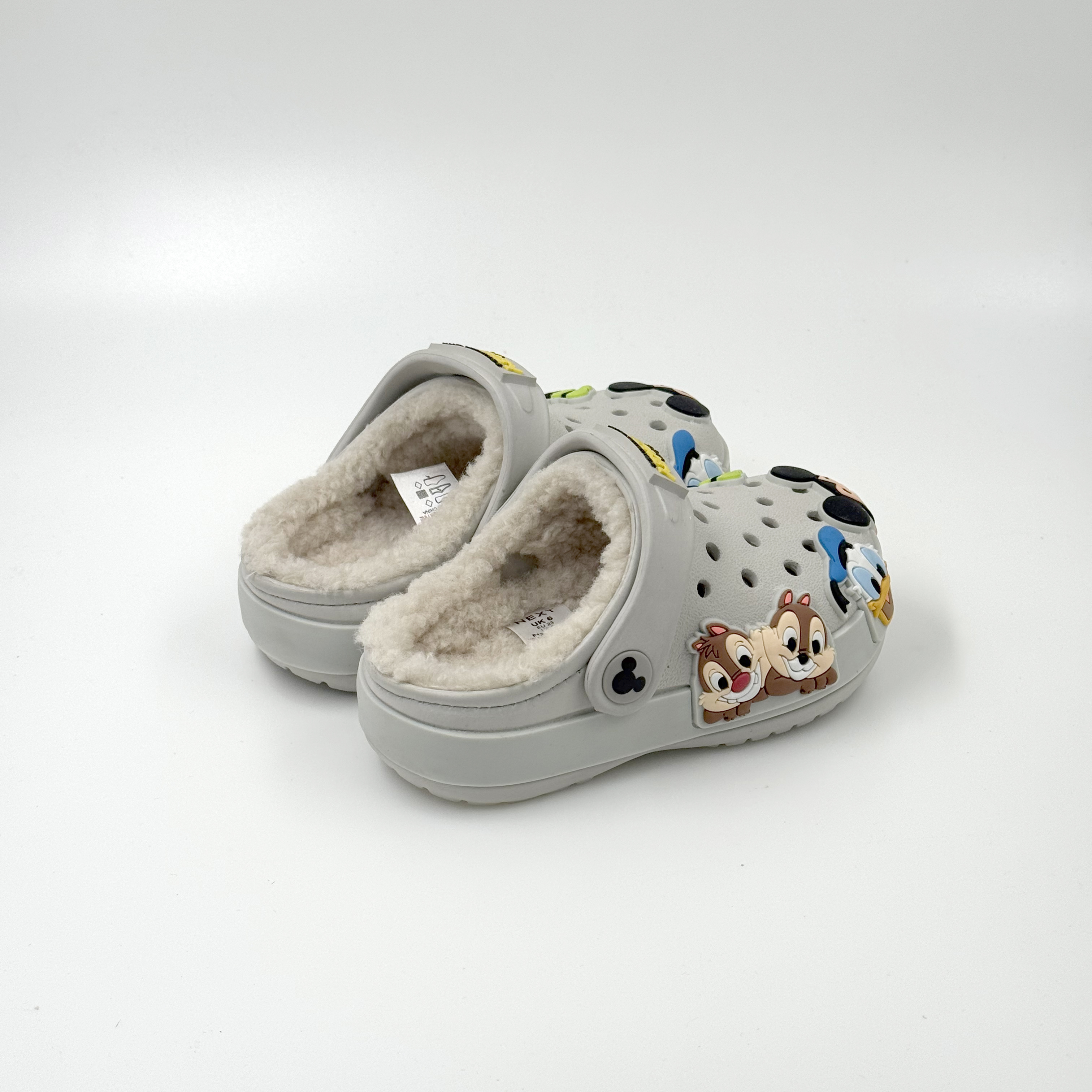 MICKEY ZUECOS DE INVIERNO NIÑO CON ZAPATILLAS FORRO DE PELO DIBUJOS ANIMADOS ZAPATILLAS CASA TRENDY 