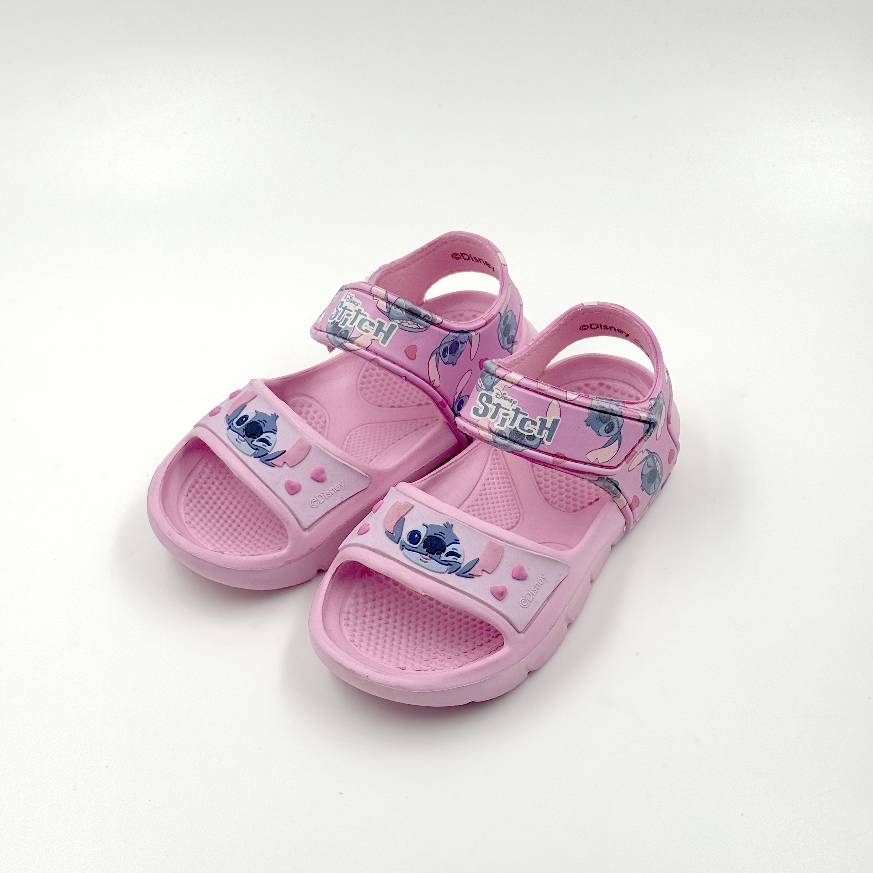 Sandalias deportivas para niños con puntada rosa al por mayor con correa ajustable