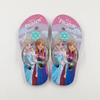 Proveedor al por mayor del copo de nieve del brillo de las chanclas de los niños congelados de Disney