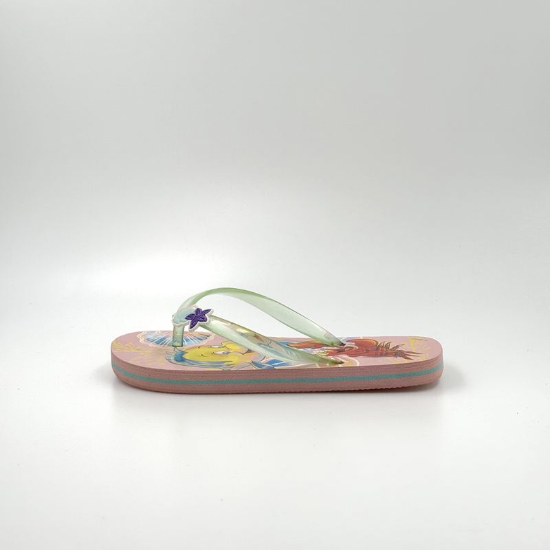 Niños Little Mermaid Mejores zapatos de chanclas de playa 