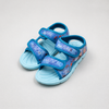 Sandalias deportivas para niños azules al por mayor con correas ajustables