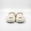 Zuecos minimalistas de EVA color blanco roto para niños de Bulk Zapatos de jardín ligeros