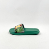 Kids Green Avenger Slip on Sandal