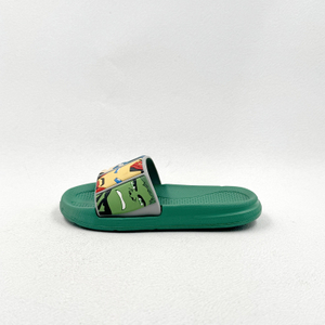 Kids Green Avenger Slip on Sandal