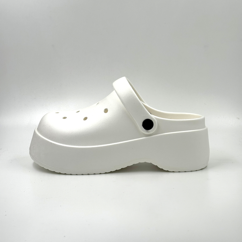 ZUECO TACÓN MUJER EVA BLANCO ZUECO EVA 