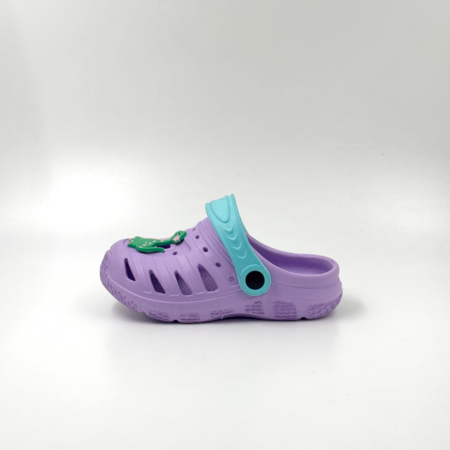 Zuecos Zuecos de mariposas para niños Zuecos morados
