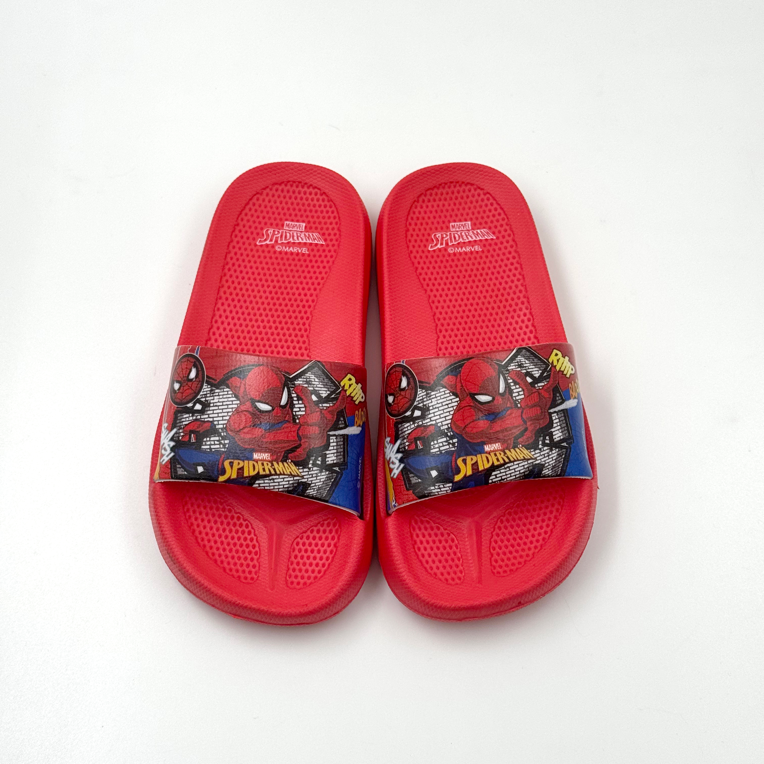 Spider Man Zapatos personalizados Zapatillas Zapatillas rojas de dibujos animados