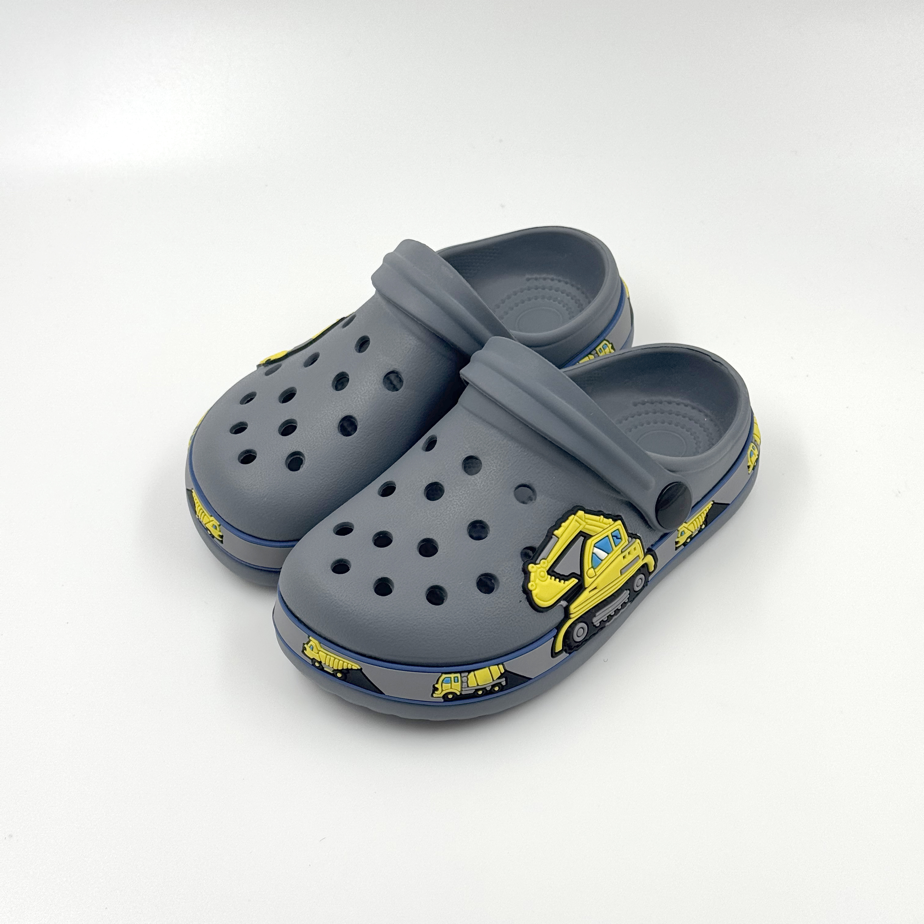 Niños Black Boys Slip On Shoes Eva Tubles zapatos geniales para niños 
