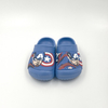 Zuecos de EVA azul Capitán América para niños a granel, zapatos de jardín de superhéroe