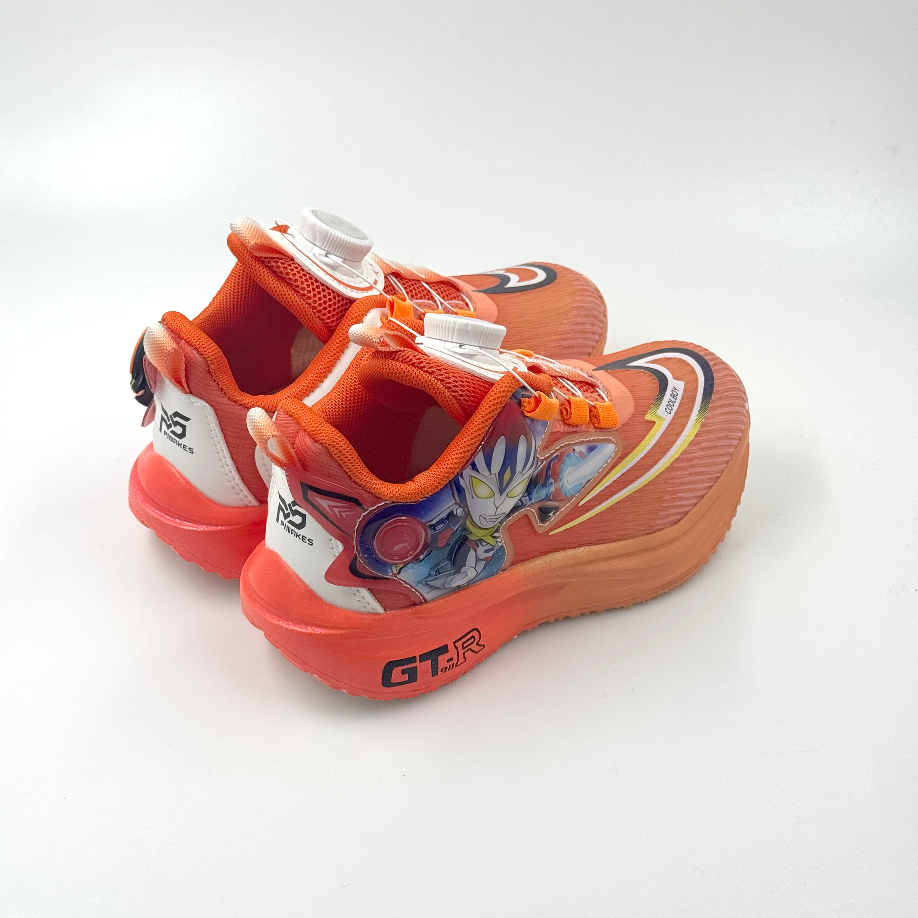 zapatillas de deporte de dibujos animados zapatos para correr de color naranja zapatos de diseñador naranja