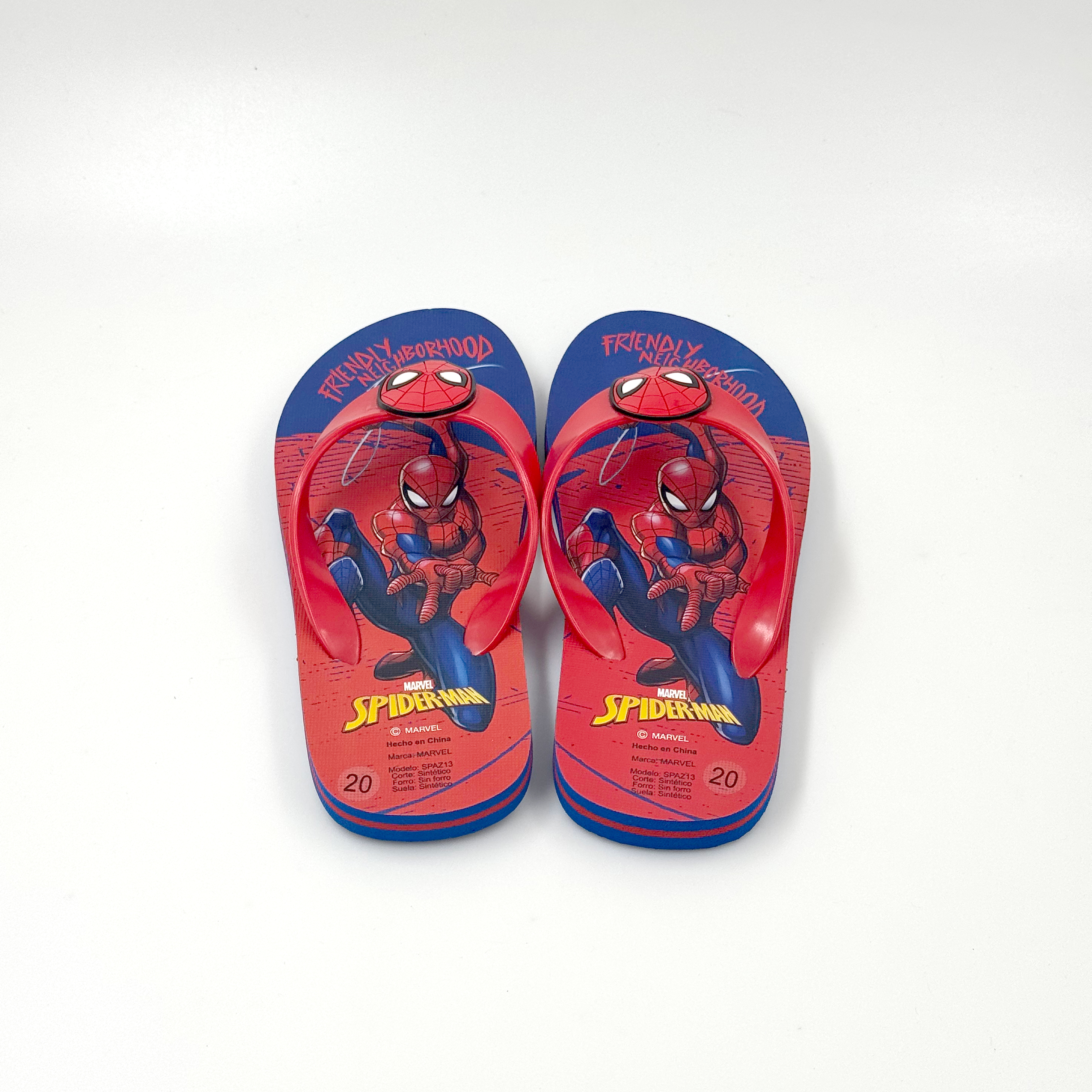 Spider-man Spider-man Shoes Las mejores chanclas de playa Chanclas de dibujos animados