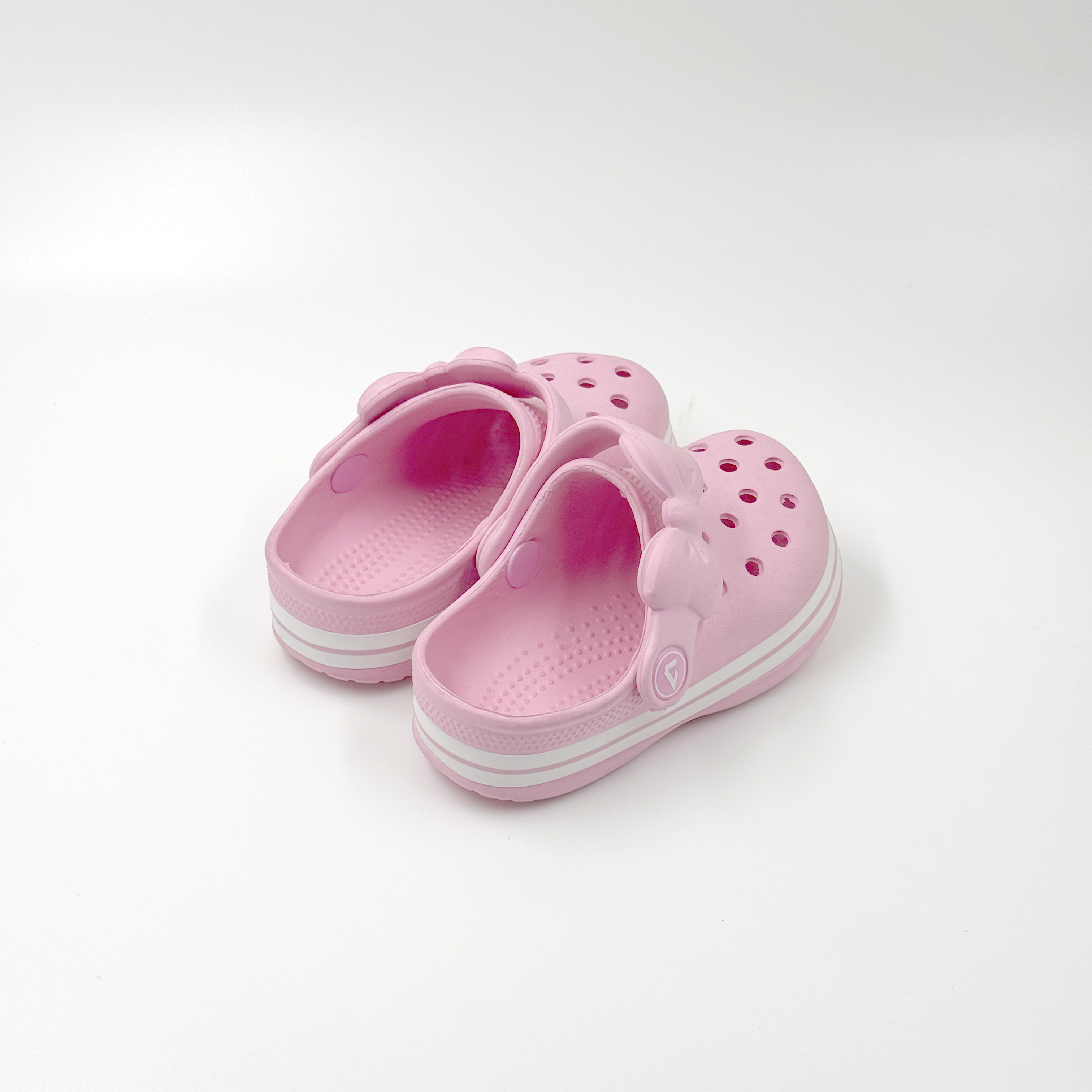 Baby Clogs Girl Pink Tubos Cubras personalizadas 