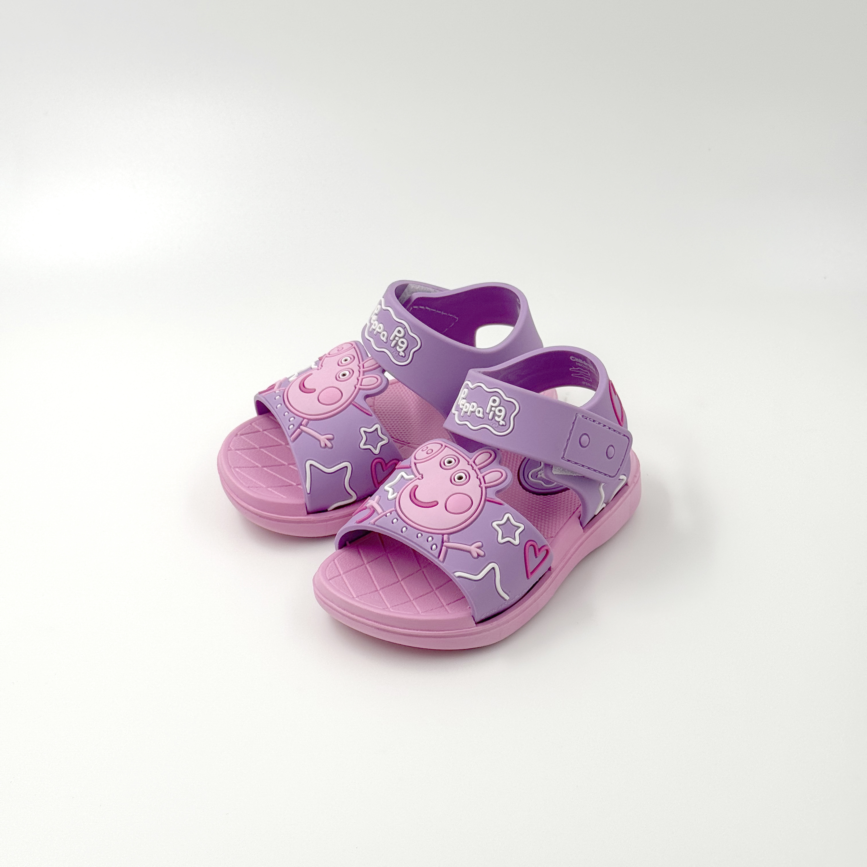 Bebé lindo sandalia peppa zapatos de cerdo 