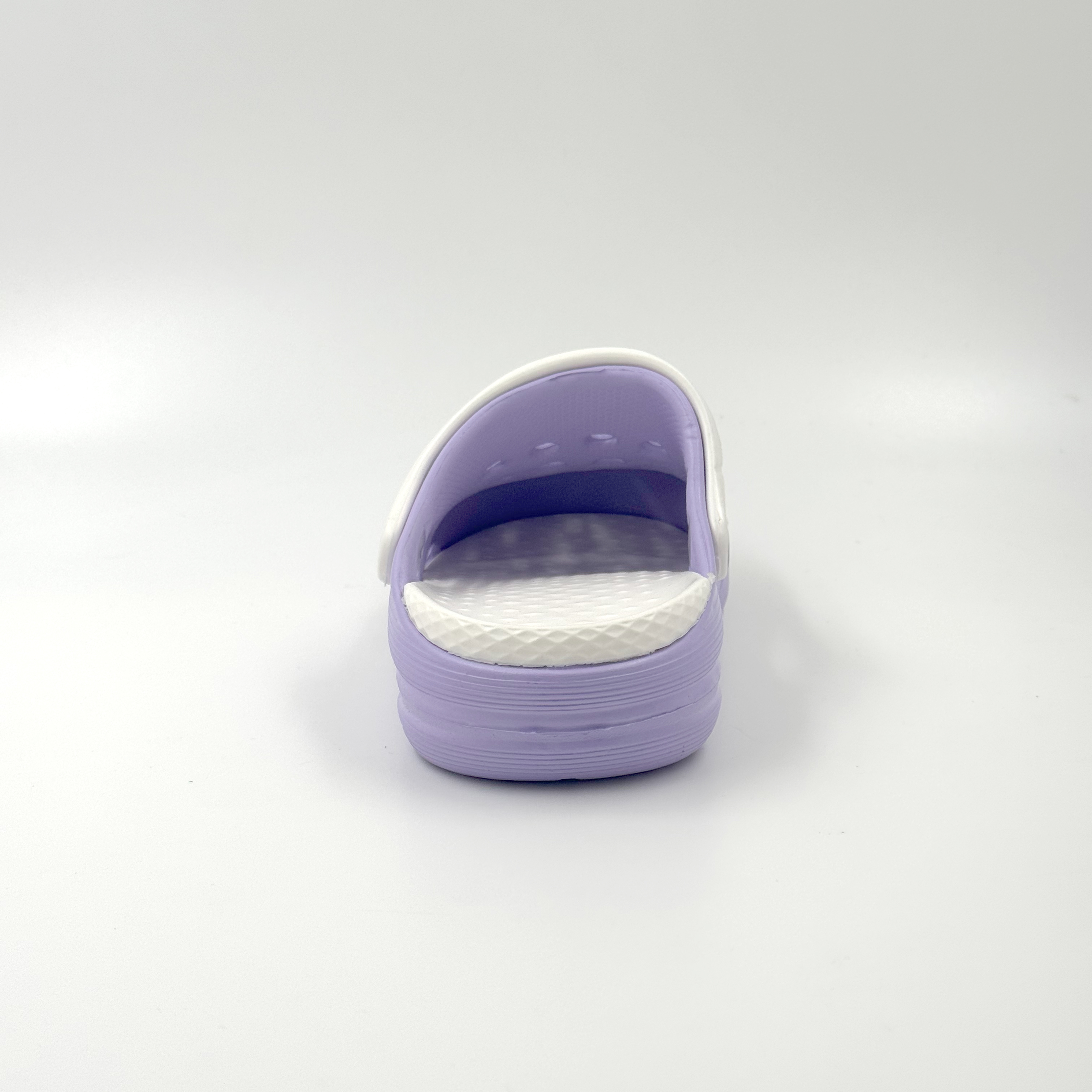 ZUECOS DE VERANO ZAPATOS DE DISEÑADOR PÚRPURA ZUECOS PERSONALIZADOS