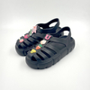 Sandalias de verano cómodas de EVA con diapositivas informales negras para mujer a granel