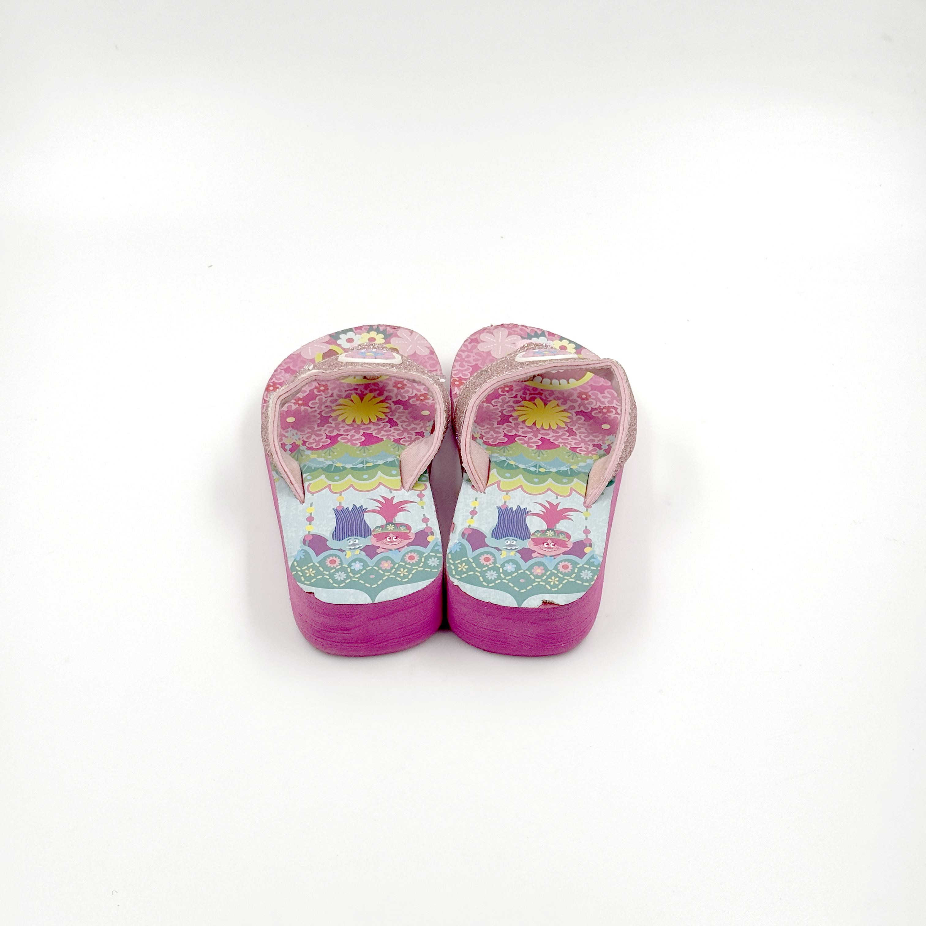Venta al por mayor Chanclas con luz LED rosa para niños que destellan sandalias de verano