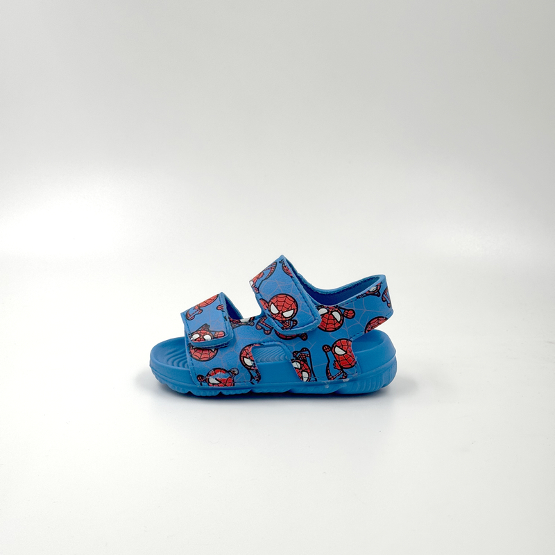 Sandalias de Spider Man Sandalias de dibujos animados para niños