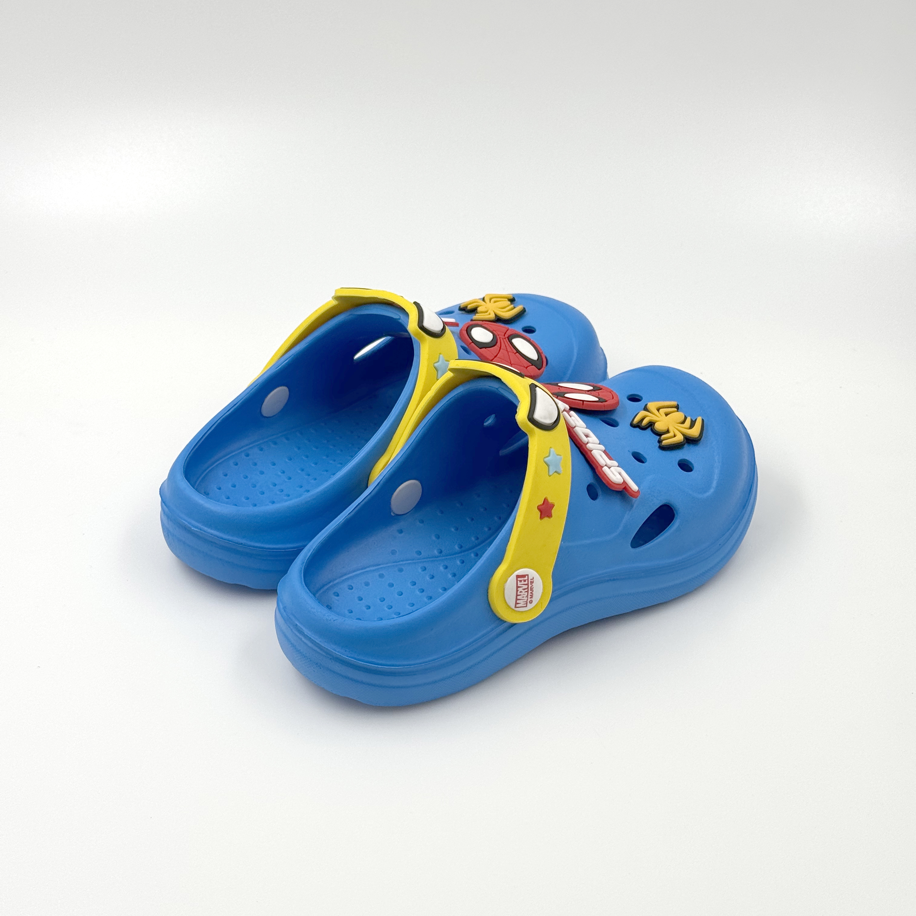 ZAPATOS DISNEY ZUECOS EVA AZUL DEL HOMBRE ARAÑA 