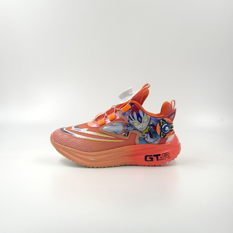 zapatillas de deporte de dibujos animados zapatos para correr de color naranja zapatos de diseñador naranja