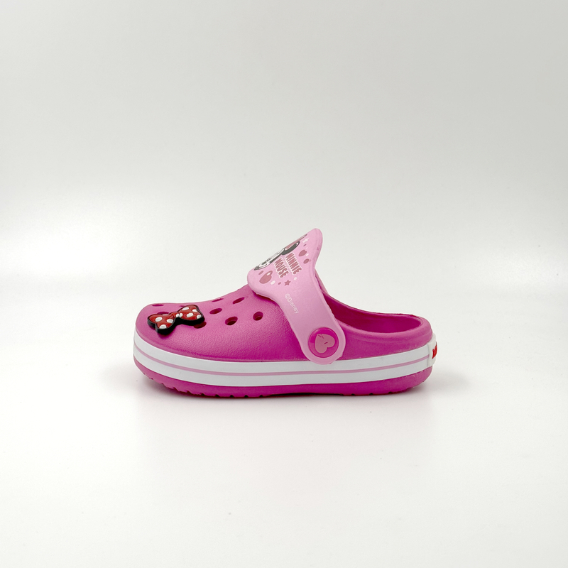 zuecos rosas zapatos de minnie mouse zuecos para niños