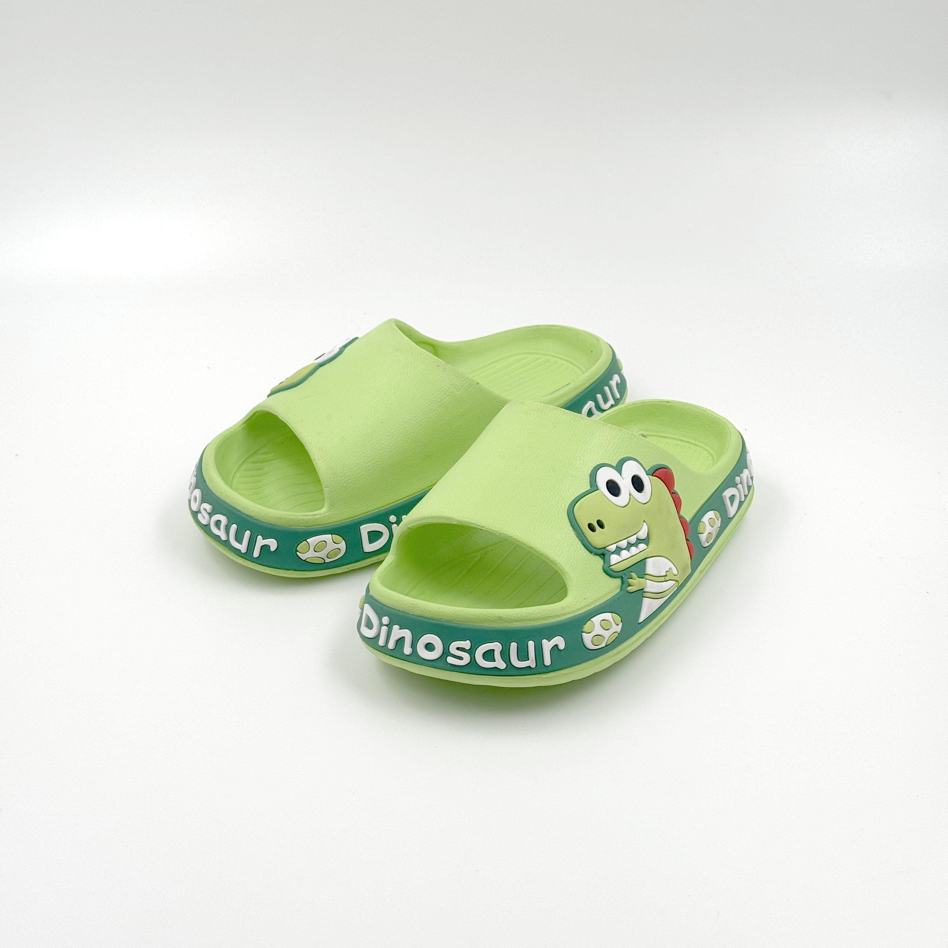 Boys Dinosaurcartoon no slipslippers