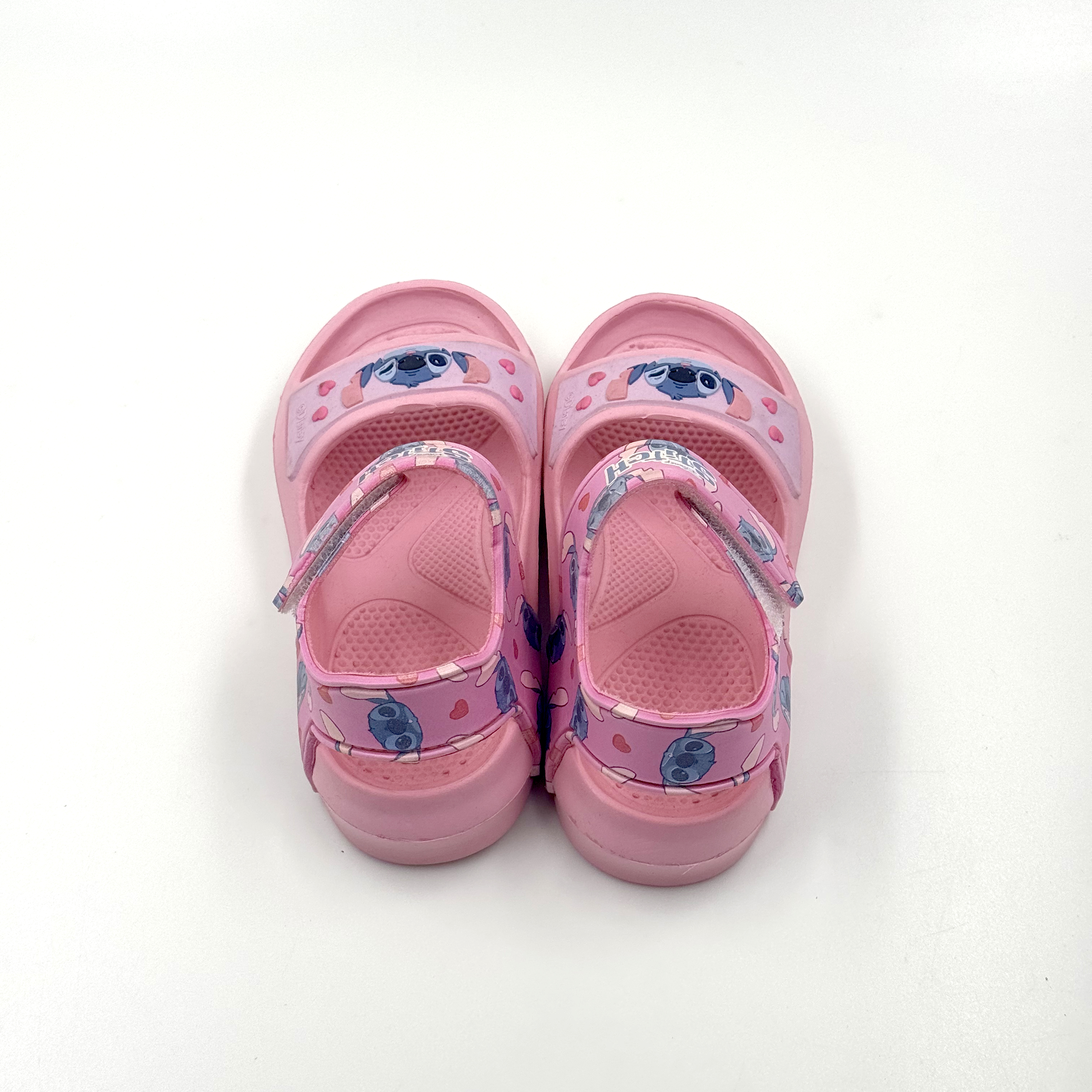 Sandalias deportivas para niños con puntada rosa al por mayor con correa ajustable