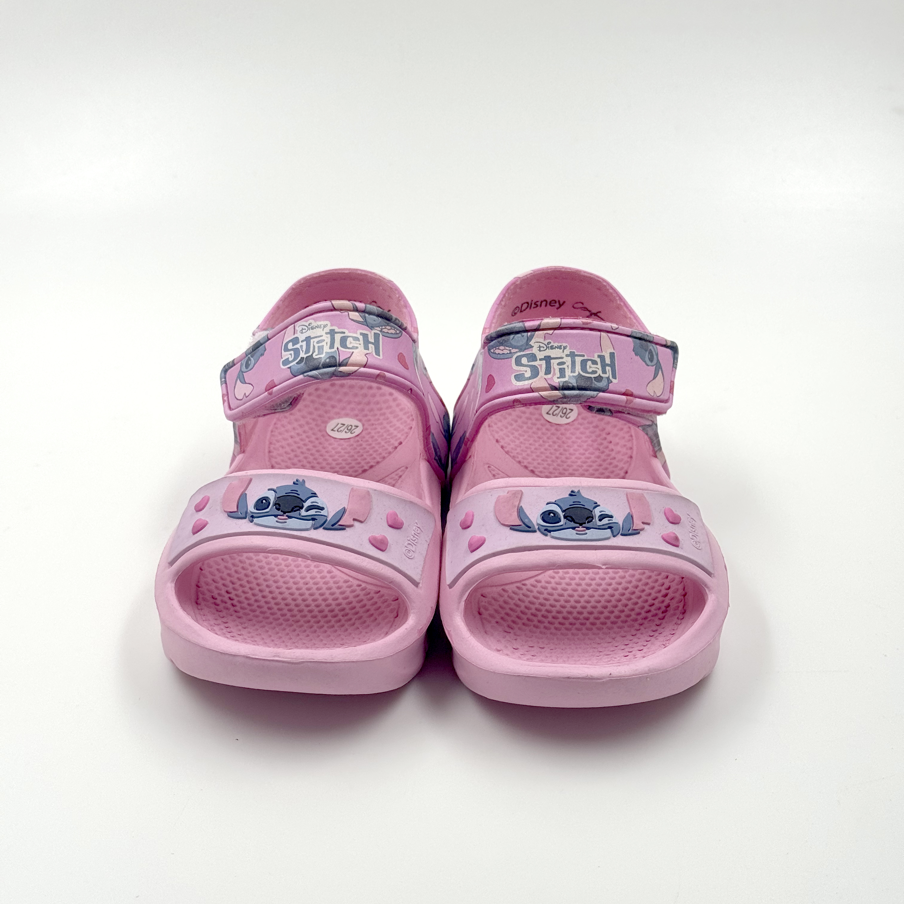 Sandalias deportivas para niños con puntada rosa al por mayor con correa ajustable