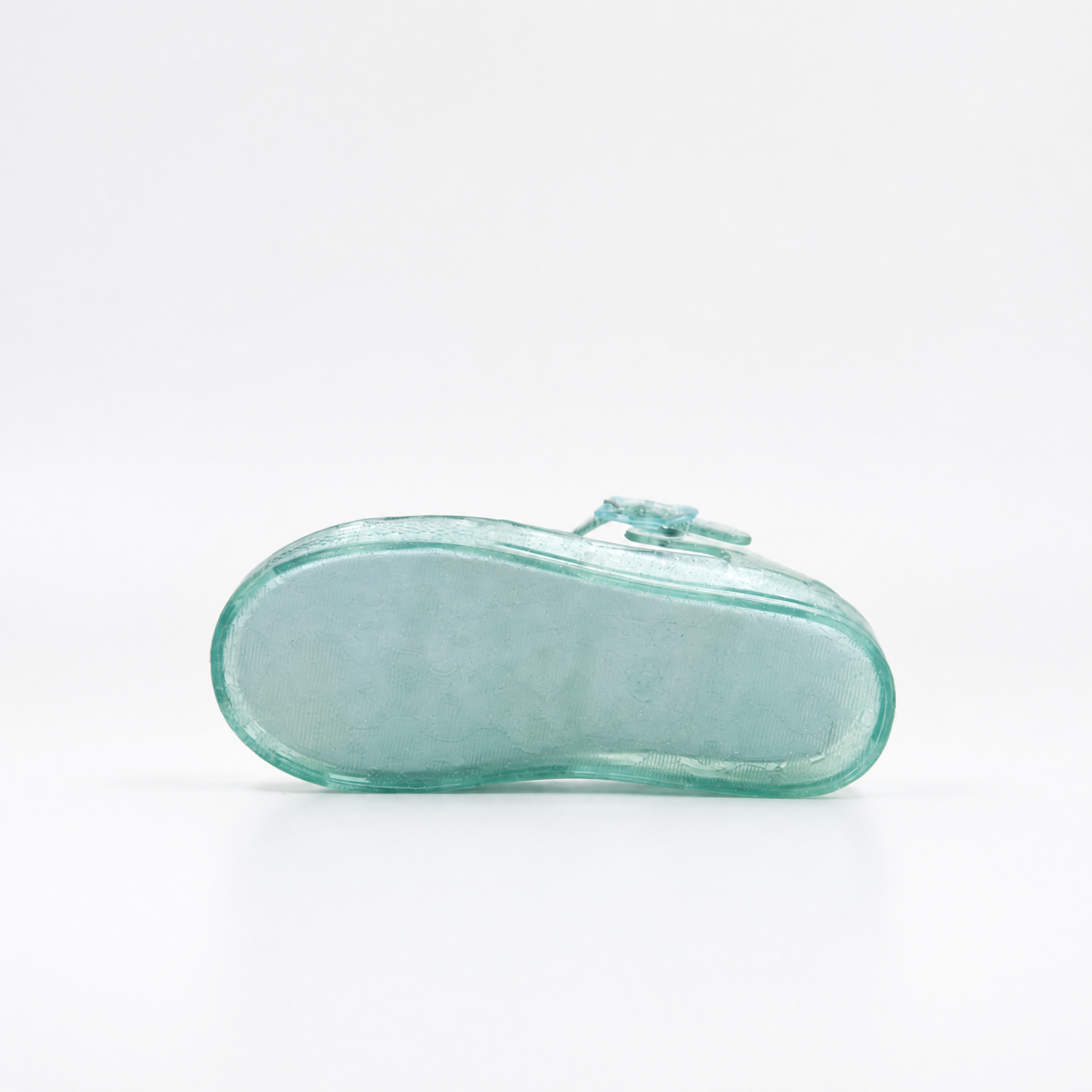 Zapatos al por mayor de la playa del PVC de las sandalias de la jalea de los niños del brillo de la puntada