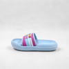 Diapositivas azules para niñas al por mayor con coloridos dijes de corazón de Happy Girls